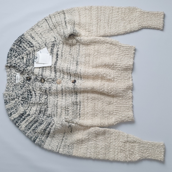 NWT Isabel Etoile Marant Blended Linen Pull Patty Sweater - Picture 5 of 13